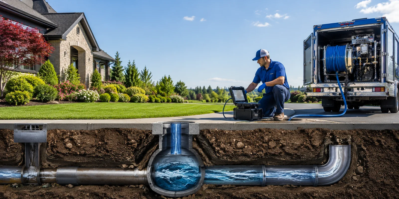 Drainage restoration information for New Germantown, PA
